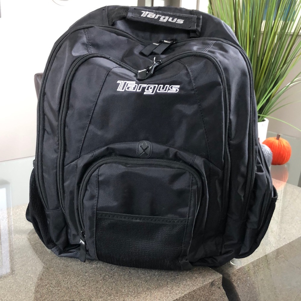 Targus Black Laptop Backpack